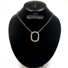 Cargar imagen en el visor de la galería, Collar TC diseño Lock con circonias