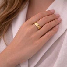 Cargar imagen en el visor de la galería, Anillo Diseño de Tornillo Liso - 3 colores disponibles
