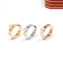 Cargar imagen en el visor de la galería, Anillo Tipo Love Solitario
