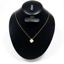 Cargar imagen en el visor de la galería, Collar Diseño Trébol Tono Dorado (Distintos Colores)
