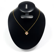 Cargar imagen en el visor de la galería, Collar Diseño Trébol Tono Dorado (Distintos Colores)
