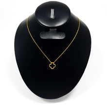 Cargar imagen en el visor de la galería, Collar Diseño Trébol Tono Dorado (Distintos Colores)
