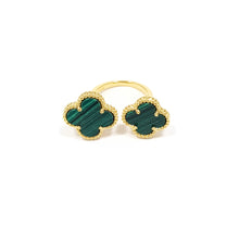 Cargar imagen en el visor de la galería, Anillos Diseño de Trébol (Distintos Colores)
