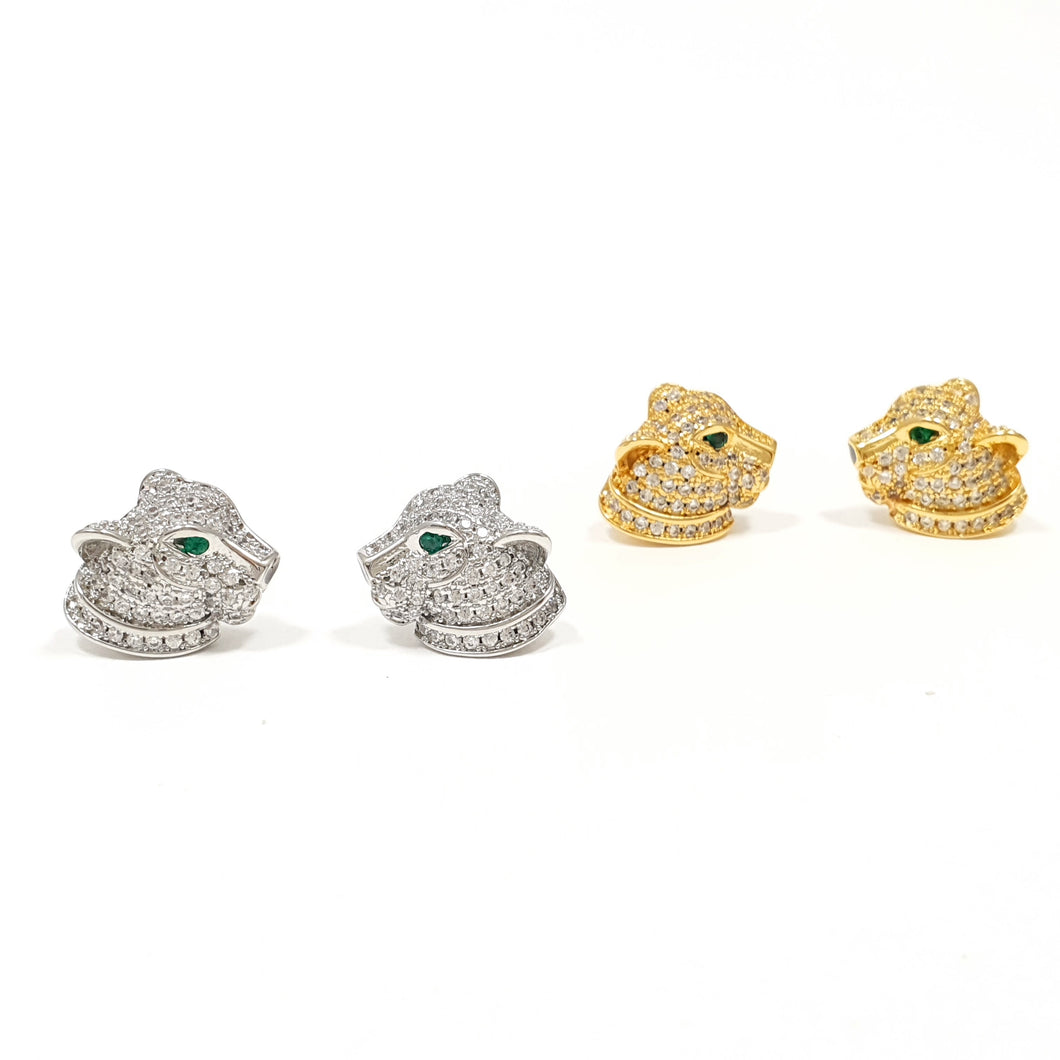 Aretes Panthere con Circonias