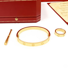 Cargar imagen en el visor de la galería, Juego LOVE (Pulsera + Anillo + Estuche)
