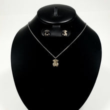 Cargar imagen en el visor de la galería, Juego Tous Collar y Aretes (en Dorado y Plateado)
