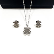 Cargar imagen en el visor de la galería, Juego Tous Collar y Aretes (en Dorado y Plateado)
