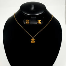Cargar imagen en el visor de la galería, Juego Tous Collar y Aretes (en Dorado y Plateado)
