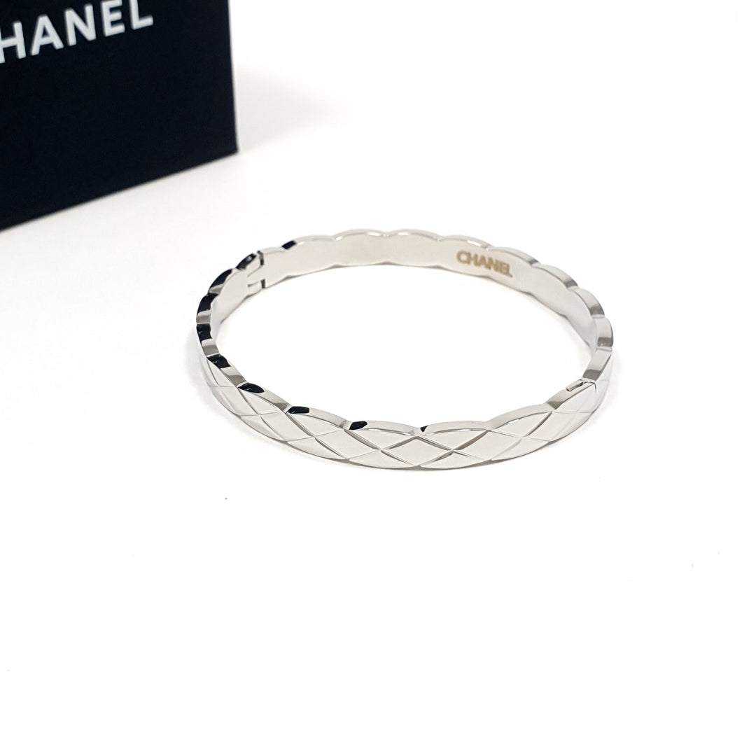 Pulsera Chanel Coco Crush Plateada
