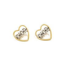 Cargar imagen en el visor de la galería, Aretes Dior Corazón (Mod. CD07)

