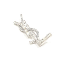 Cargar imagen en el visor de la galería, Broche YSL (Plateado)
