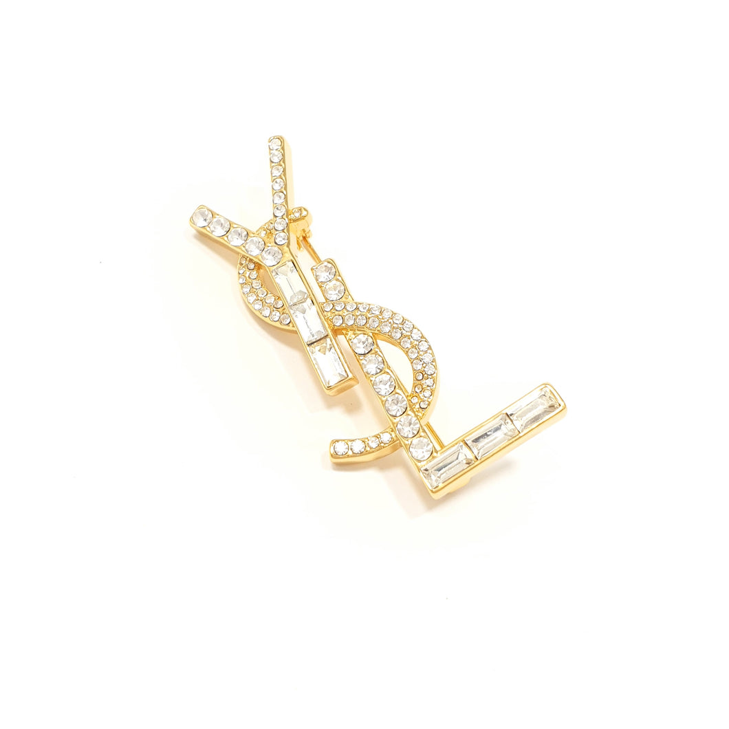 Broche YSL (Dorado)