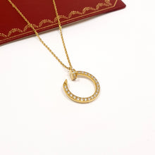Cargar imagen en el visor de la galería, Collar Diseño de Clavo modelo Pavé
