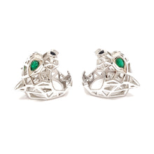 Cargar imagen en el visor de la galería, Anillo Diseño de Felino (Plateado)
