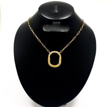 Cargar imagen en el visor de la galería, Collar TC diseño Lock con circonias

