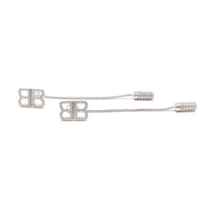 Cargar imagen en el visor de la galería, Aretes Balenciaga con Circonias

