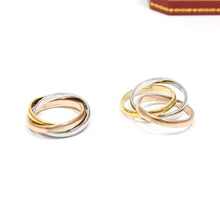 Cargar imagen en el visor de la galería, Anillo Triple Aro Entrelazado
