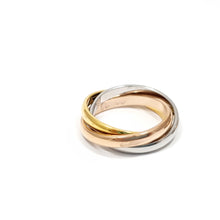 Cargar imagen en el visor de la galería, Anillo Triple Aro Entrelazado

