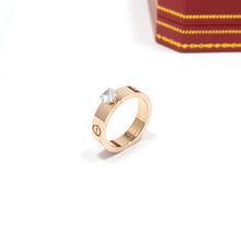 Cargar imagen en el visor de la galería, Anillo Tipo Love Solitario
