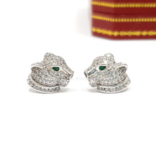 Cargar imagen en el visor de la galería, Aretes Panthere con Circonias
