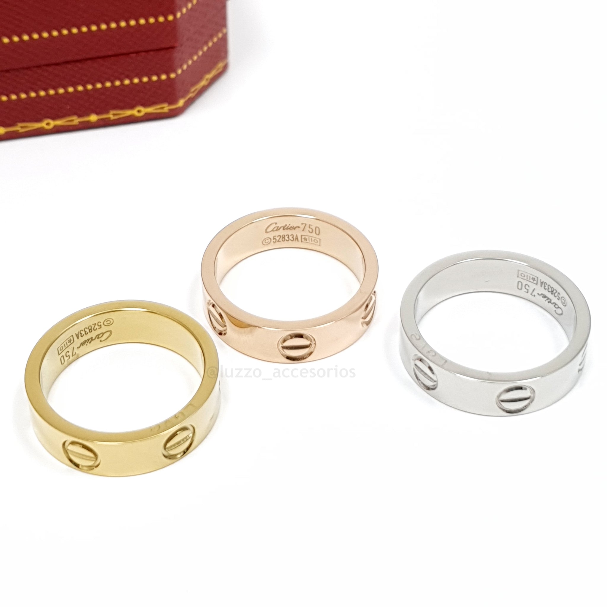 Anillo LOVE Liso – Luzzo Accesorios