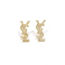 Cargar imagen en el visor de la galería, Aretes YSL (Dorados y Plateados)
